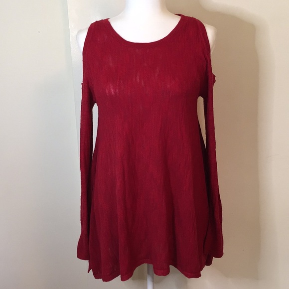 Knox Rose Tops - KNOX ROSE Cold Shoulder Top